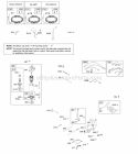 Alternator Controls Electric Starter Ignition Diagram and Parts List for 31P677-0123-B1  Briggs and Stratton Engine